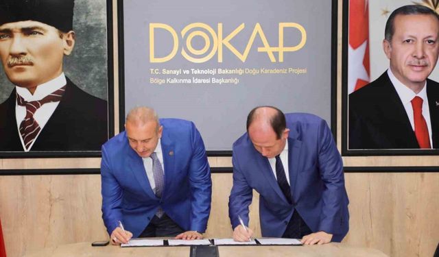 DOKAP ile Bayburt İl Özel İdaresi arasında 3 milyon liralık protokol imzalandı