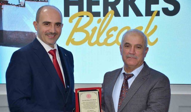 Emekli olan personellere ’Başarı Belgesi’ verildi