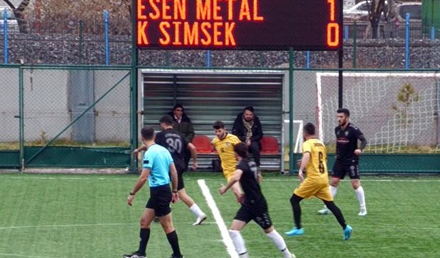 Esen Metalspor: 2 - Kocasinan Şimşekspor: 1