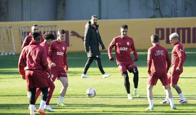 Galatasaray, Kayserispor maçı hazırlıklarına devam etti