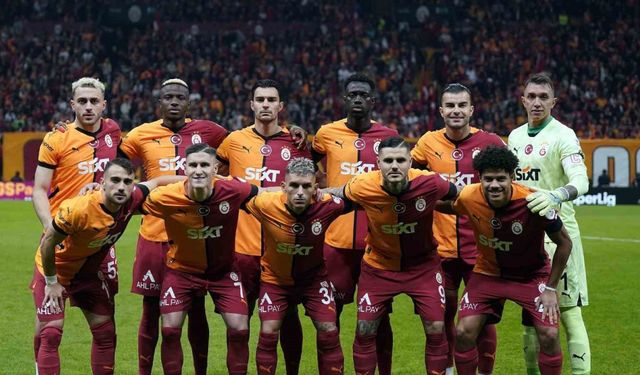 Galatasaray ligin ilk yarısına lider girdi