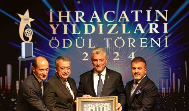 Gaziantep’te ihracatın yıldızları ödüllendirildi