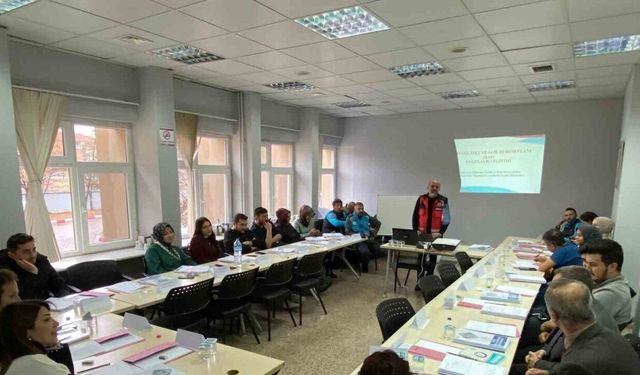 Hastanelerde Afet Planı Uygulayıcı eğitimleri tamamlandı