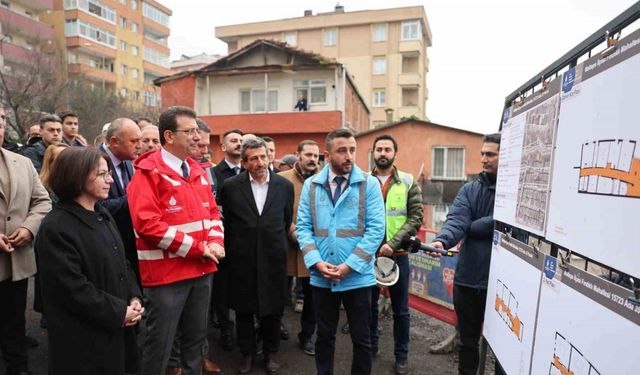 İmamoğlu Maltepe’de devam eden projeleri inceledi