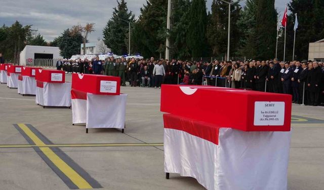 Isparta şehitlerini gözyaşları ile uğurladı