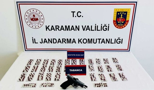 Jandarmadan uyuşturucu hap operasyonu: 1 gözaltı