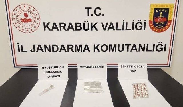 Karabük’te 4 kişinin üzerinde uyuşturucu yakalandı