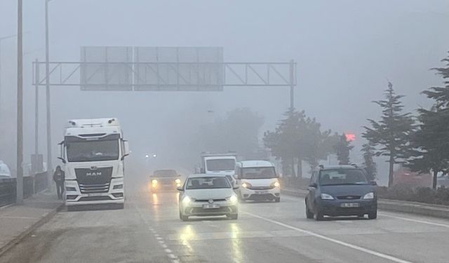 Kulu’da yoğun sis etkili oluyor