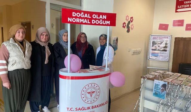 "Normal Doğum Eylem Planı" kapsamında anne adaylarına bilgilendirme