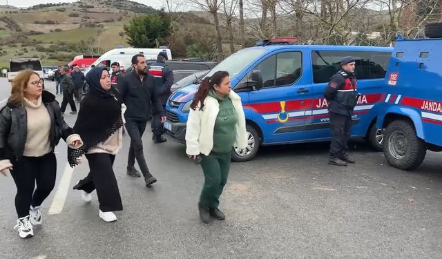 Patlamanın olduğu fabrikaya aileler geldi