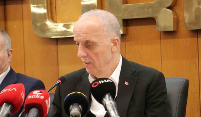 TÜRK-İŞ Başkanı Atalay: “Adil bir düzenleme yapılmadığı sürece TÜRK-İŞ olarak asgari ücret komisyonuna katılmayacağız”