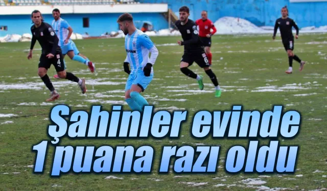 Pazarspor evinde berabere kalarak haftayı 1 puanla kapattı