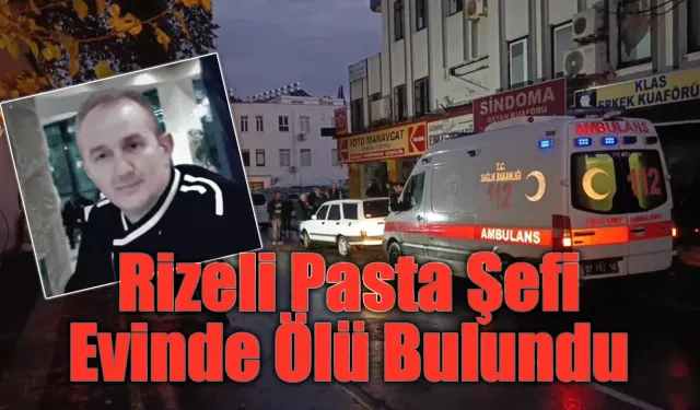 Pastane şefi tek başına yaşadığı evde ölü bulundu