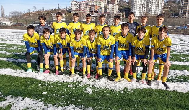 Pazarspor U-15 takımı berabere kaldı