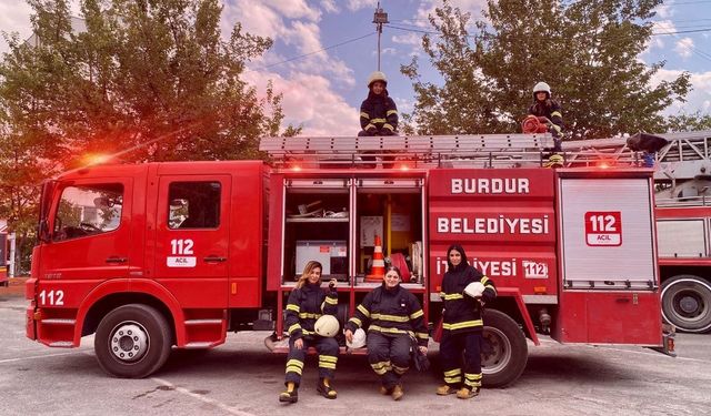 Burdur İtfaiyesi, 2024’te 503 olaya müdahale etti