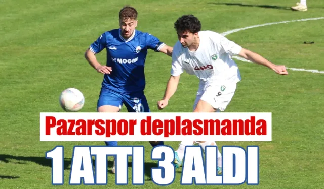 Pazarspor Efeler 09 Spor'u deplasmanda 1-0 ile geçti