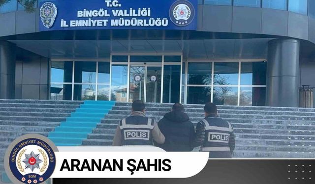 Bingöl’de kesinleşmiş hapis cezası bulunan 2 şüpheli tutuklandı