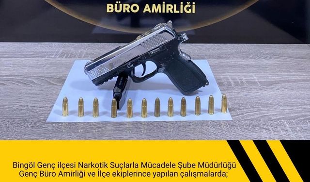 Bingöl’de ruhsatsız silah operasyonu