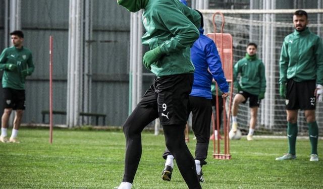 Bursaspor’da Kırşehir FK maçı hazırlıkları sürüyor