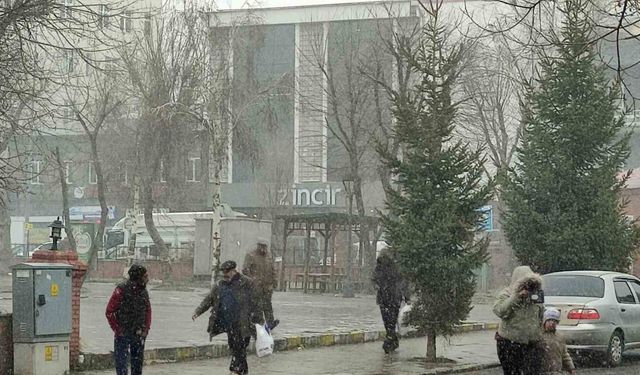 Ardahan’da kar yağışı etkili oldu