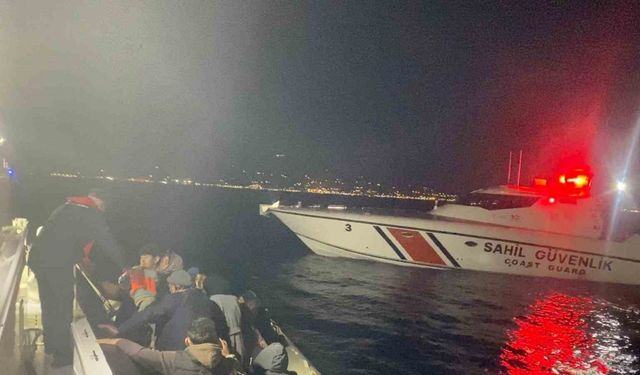 Bodrum’da 21 düzensiz göçmen yakalandı