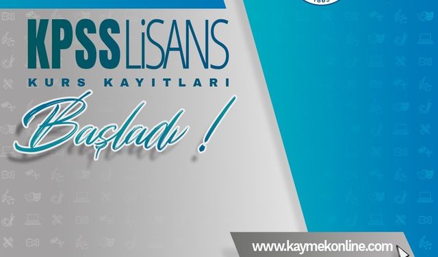 Büyükşehir Kaymek’te MEB-AGS ve KPSS kurs kayıtları başladı