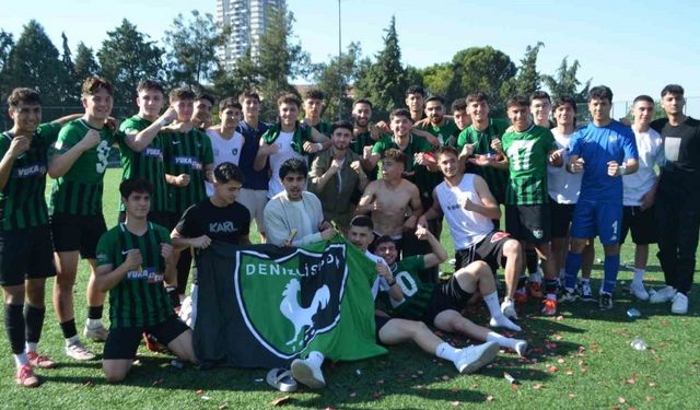 Denizlispor, U19 Bölgesel Gelişim Ligi’nde şampiyonluğunu ilan etti