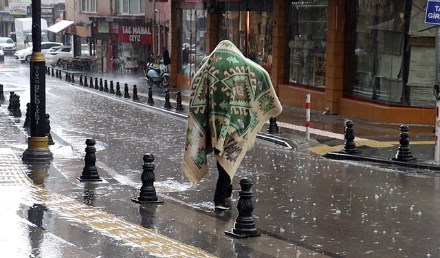 Dolu aniden bastırdı, korunma yöntemleri dikkat çekti