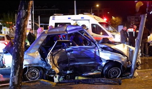 Edirne’de alkolü sürücü kazaya karıştı: 1 yaralı