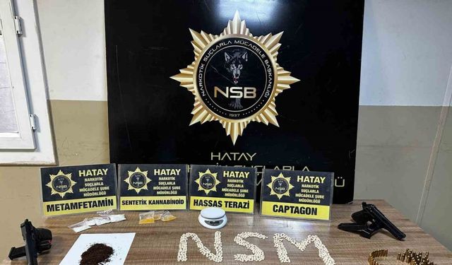 Hatay’da uyuşturucu operasyonu: 10 gözaltı