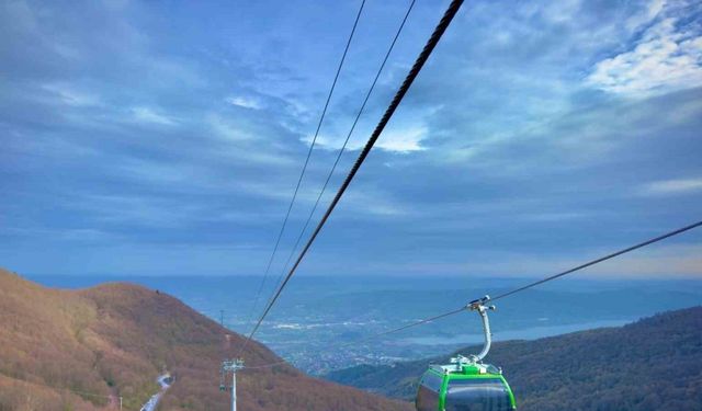 Kartepe Teleferikte bayrama özel yüzde 50 indirim