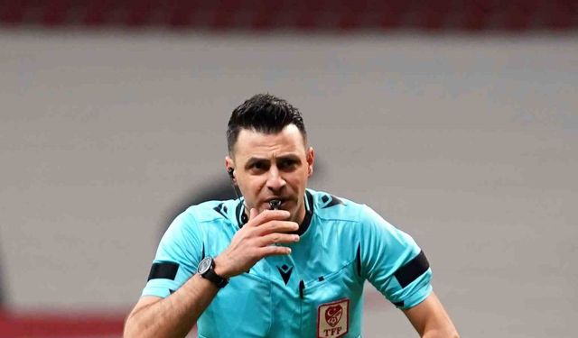 Kasımpaşa - Sivasspor maçının hakemi Ali Şansalan oldu