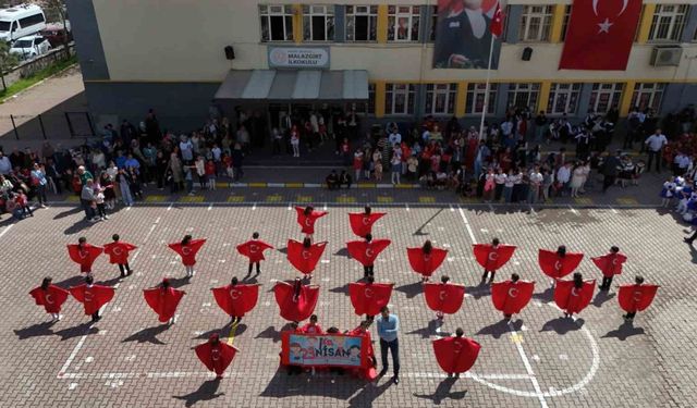 Kayseri’de 23 Nisan coşkusu
