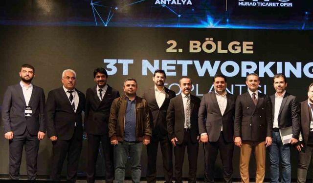 MÜSİAD Muğla Şubesi, 2. Bölge 3T Networking toplantısına katıldı