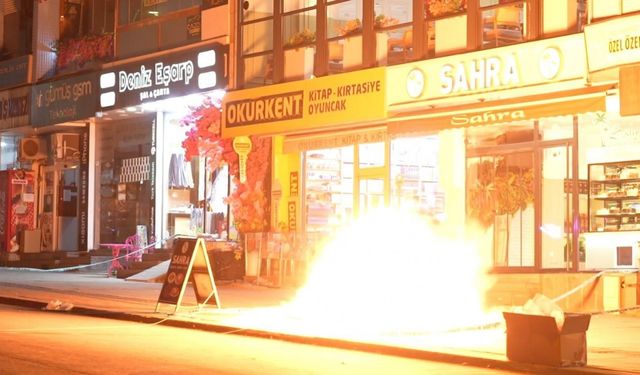 Muş’ta şüpheli çanta fünye ile patlatıldı
