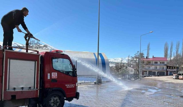 Posof’ta bahar temizliği