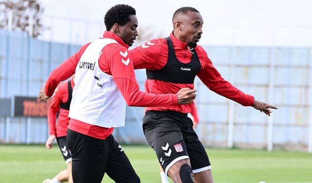 Sivasspor, Antalyaspor maçı hazırlıklarına başladı