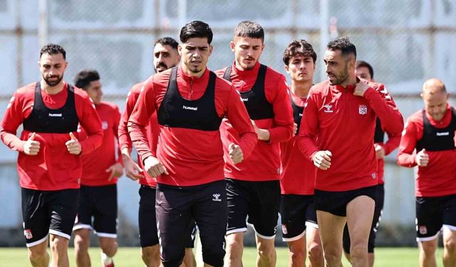 Sivasspor’da Antalyaspor maçının hazırlıkları devam ediyor