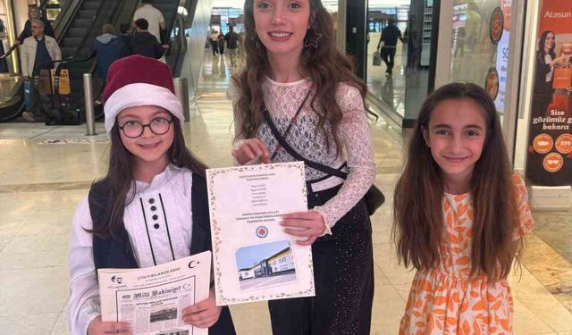 Sivas’ta minikler, 23 Nisan’ı kendi şiirleri ve gazeteleri ile kutladı