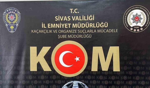 Sivas’ta tarihi eser kaçakçılığı: 2 gözaltı