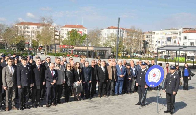 Türk Polis Teşkilatı’nın 180. kuruluş yılı Keşan’da kutlandı
