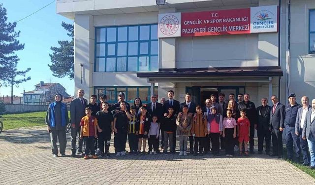 Vali Aygöl, Pazaryeri Halk Kütüphanesi’nin açılış törenine katıldı