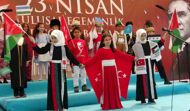 Van’da 23 Nisan coşkuyla kutlandı