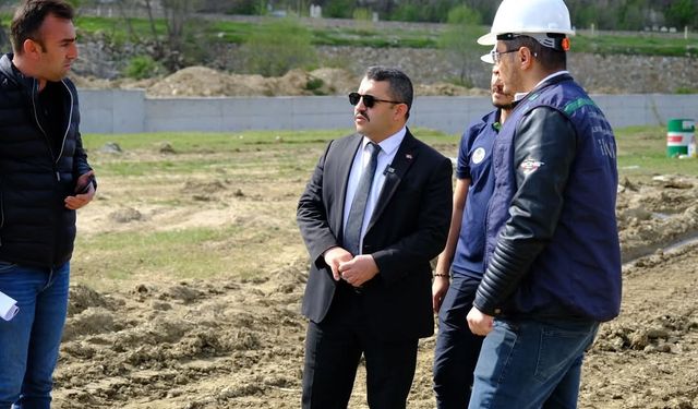 Akdağmadeni Atık Su Arıtma Tesisi çalışmaları sürdürülüyor