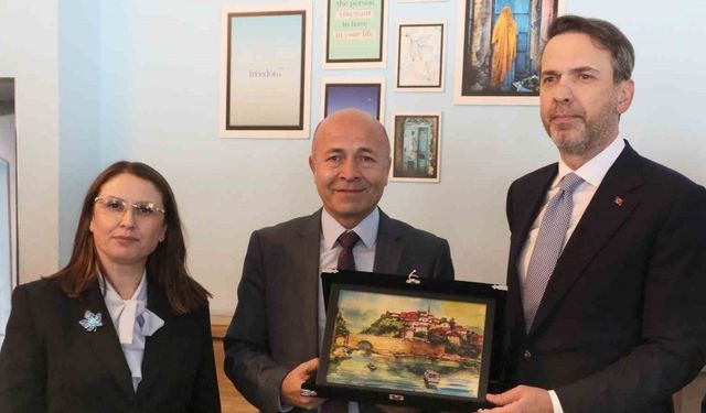 Bakan Bayraktar, Başkan Çakır’ı ziyaret etti