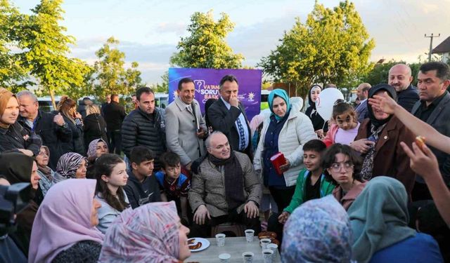 Başkan Özlü "Geçici değil kalıcı çözümler için çalışıyoruz"