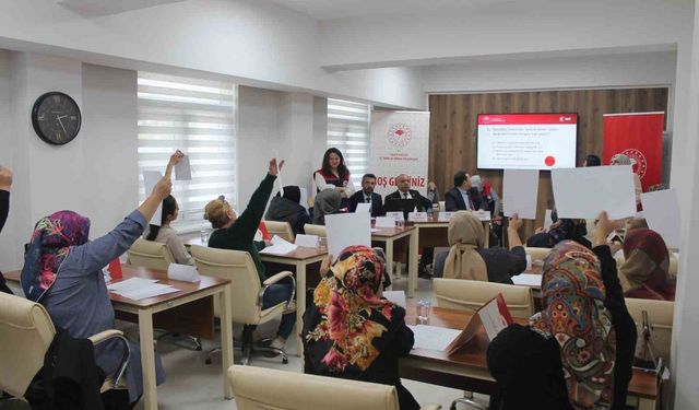 Kadın çiftçiler bilgileriyle yarıştı