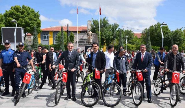 Karapınar’da "Spor için pedalları çevir" etkinliği