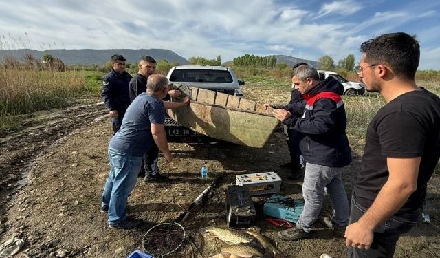 Konya’da elektroşokla avlanan 2 kişiye 1 milyon 416 bin lira ceza