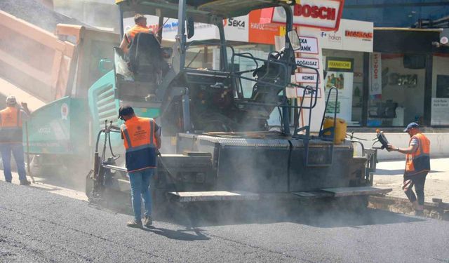 Samsun’da Elbistan Bulvarı tamamlanıyor